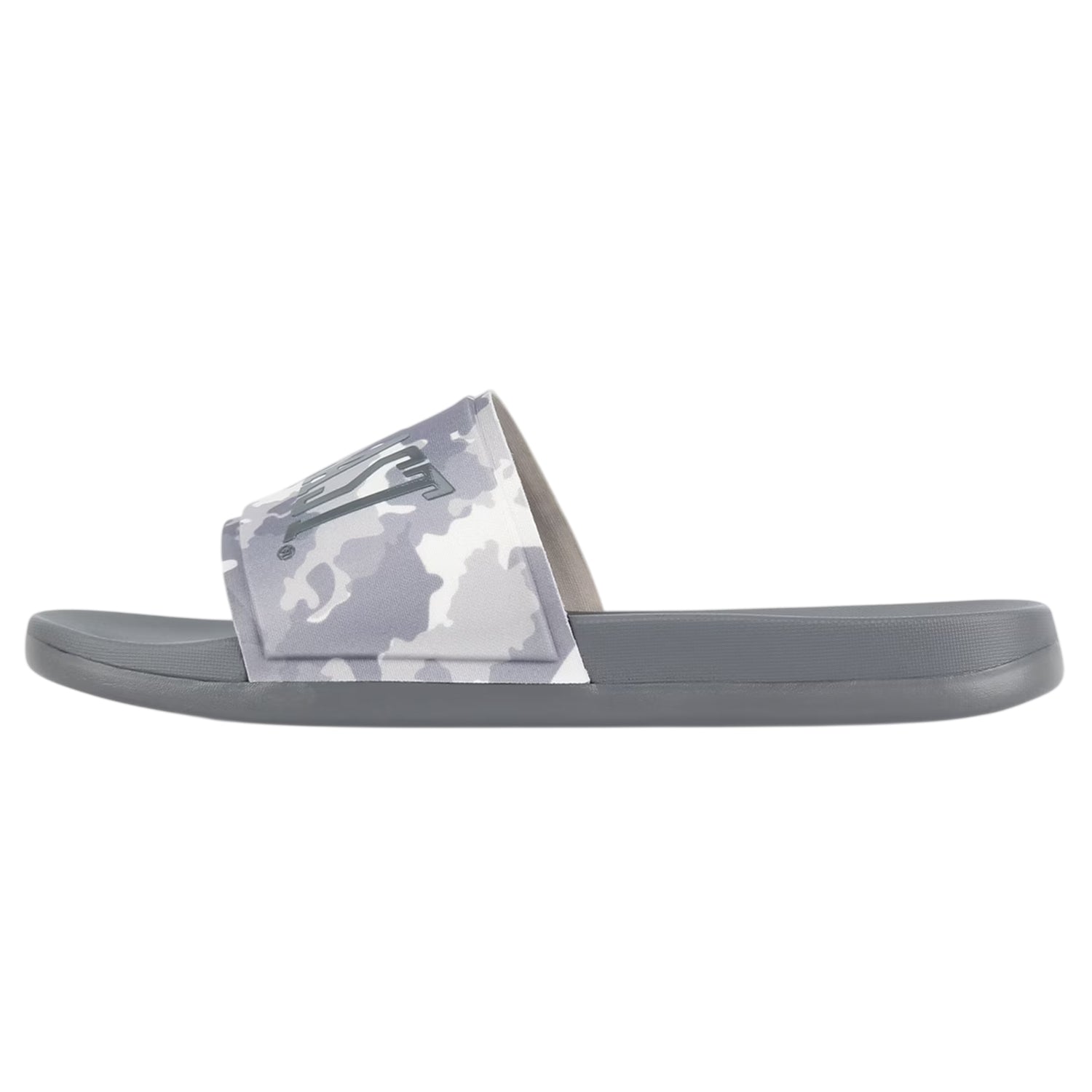 Grey - Back - Everlast Childrens-Kids Godan Camouflage Flat Sliders