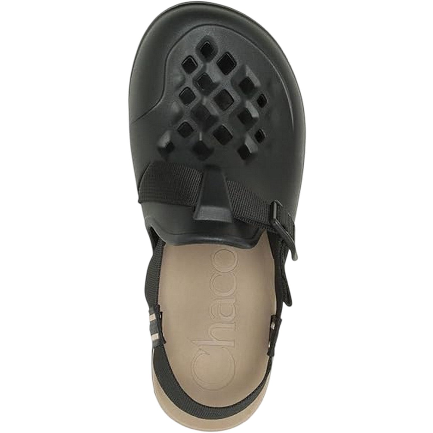 Black - Back - Chaco Unisex Adult Stripe Clogs