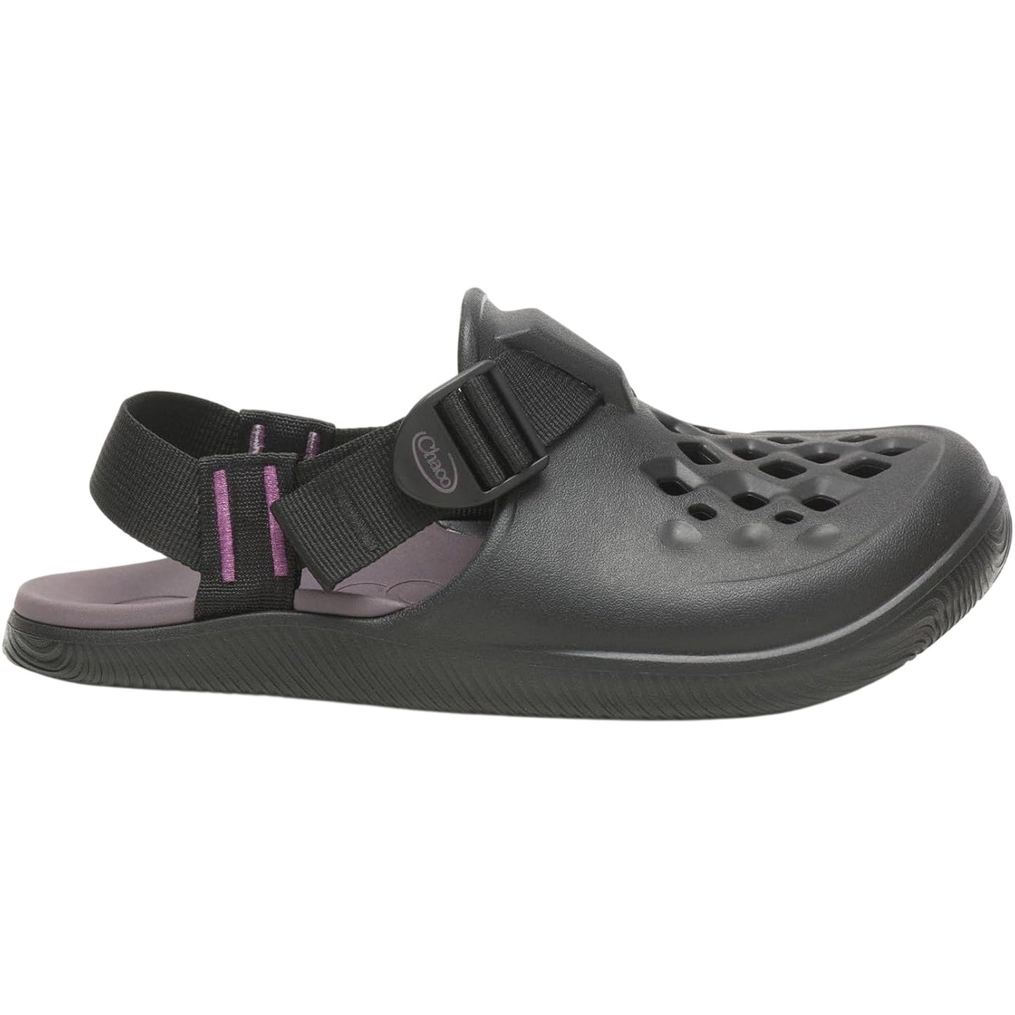 Black - Front - Chaco Unisex Adult Stripe Clogs