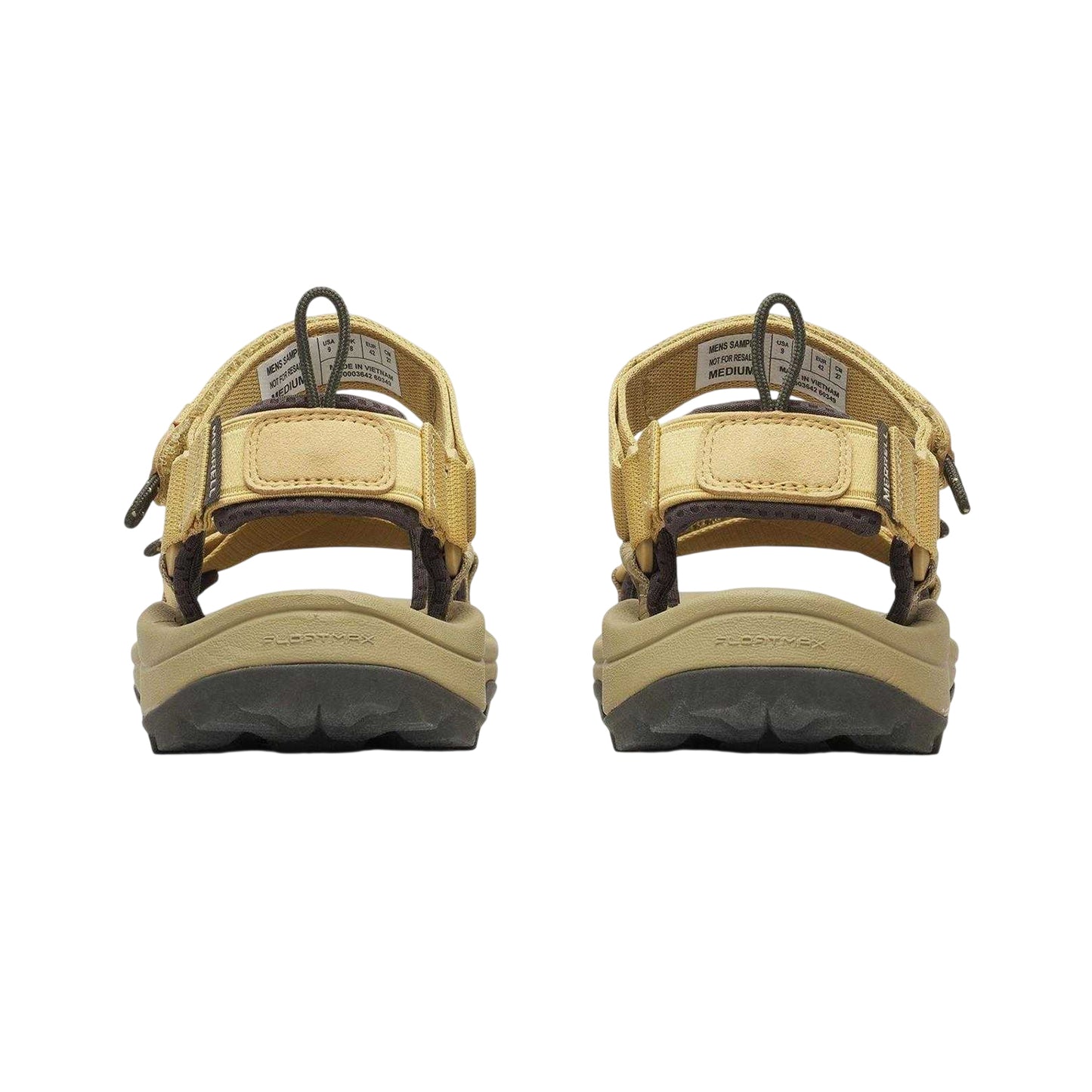 Green - Back - Merrell Mens Speed Fusion RMX Webbing Sports Sandals