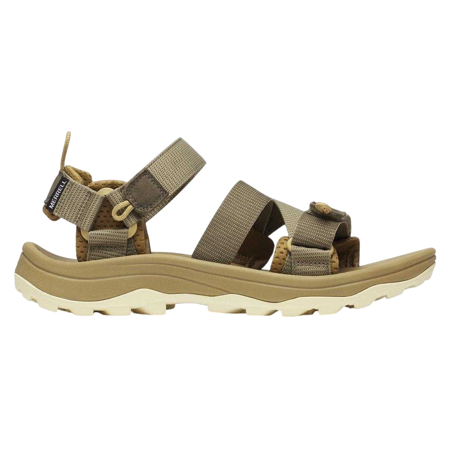Light Green - Front - Merrell Mens Speed Fusion RMX Webbing Sports Sandals