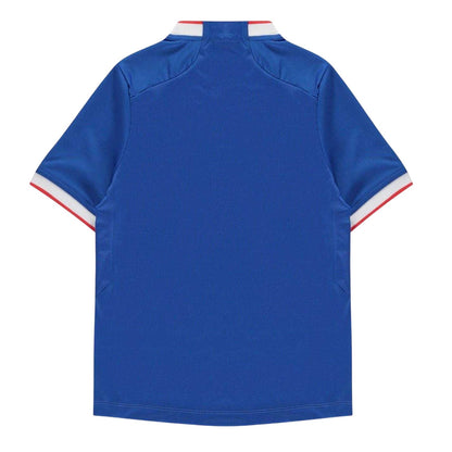 Blue - Back - Castore Childrens-Kids 2022 Rangers FC Home Shirt