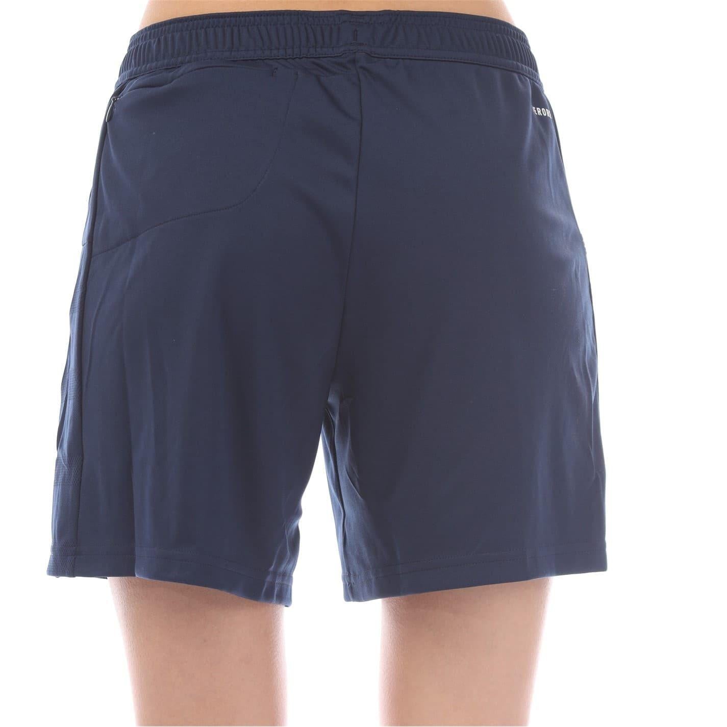 Navy - Back - Adidas Womens-Ladies Solid Shorts