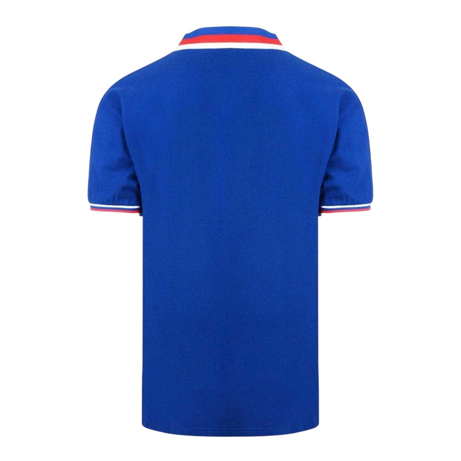 Blue - Back - Rangers FC Mens 1981 Home Shirt