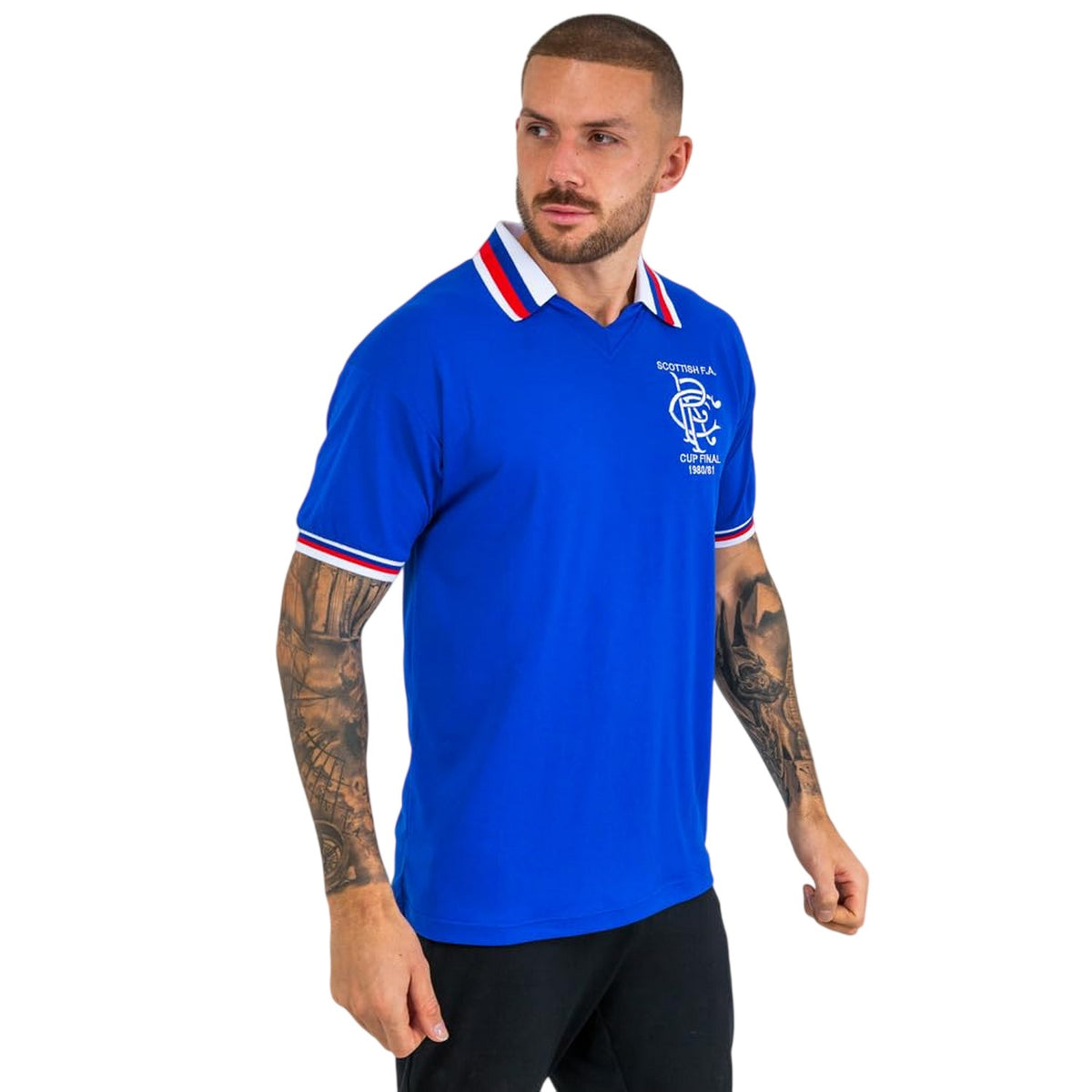Blue - Lifestyle - Rangers FC Mens 1981 Home Shirt
