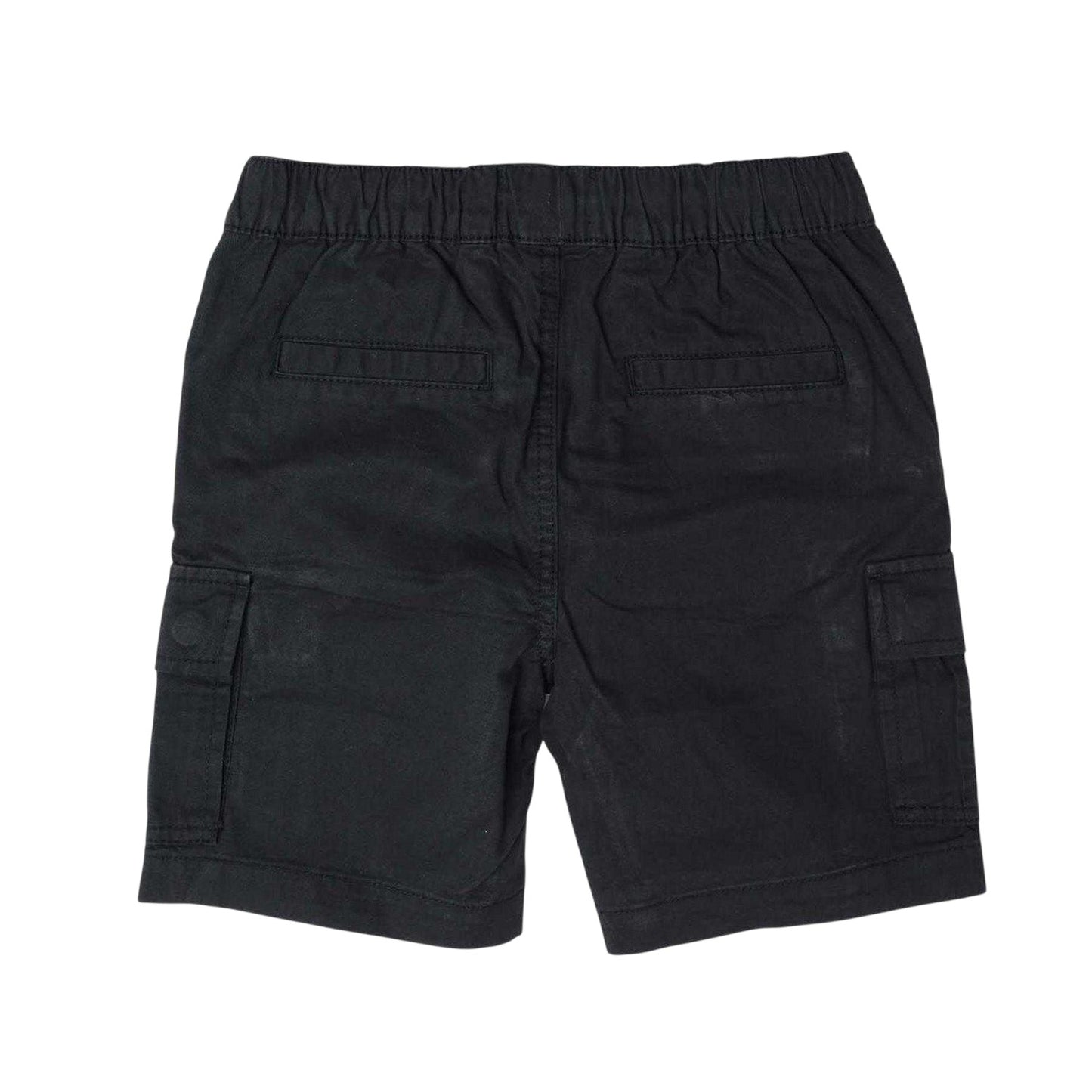 Black - Back - Weekend Offender Boys High Desert Cargo Shorts