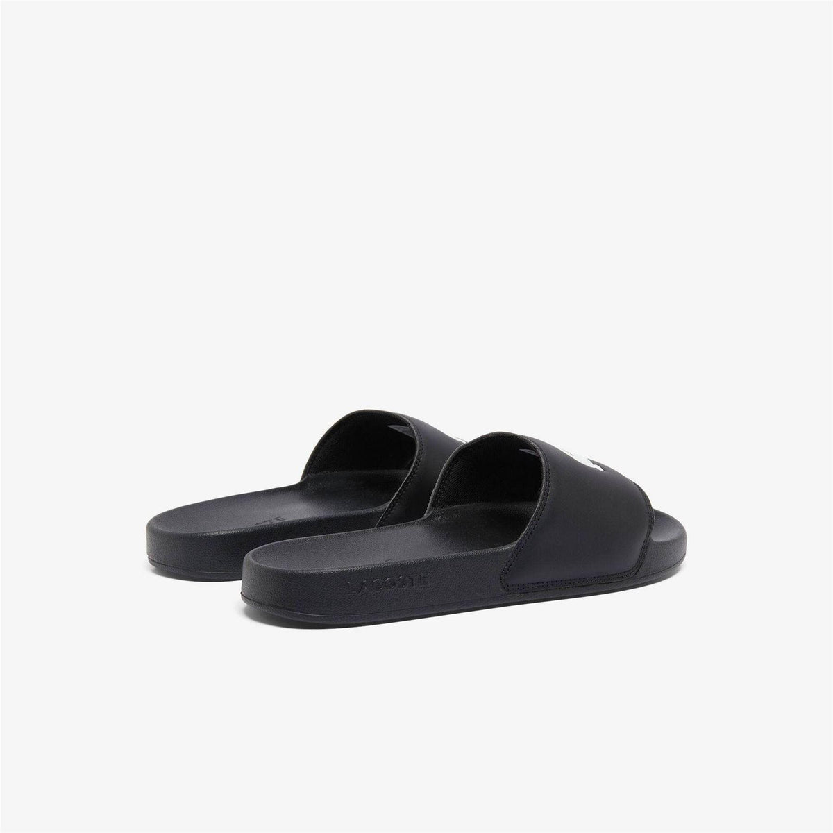 Black-White - Lifestyle - Lacoste Mens Serve Sliders