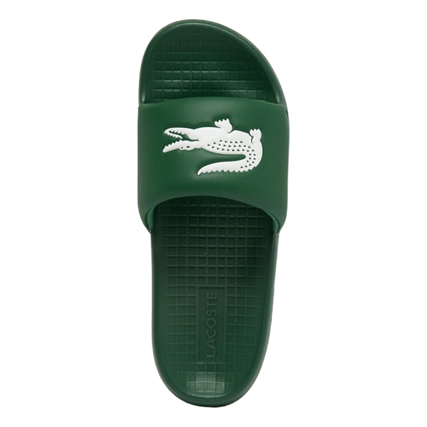 Green - Side - Lacoste Mens Serve Sliders