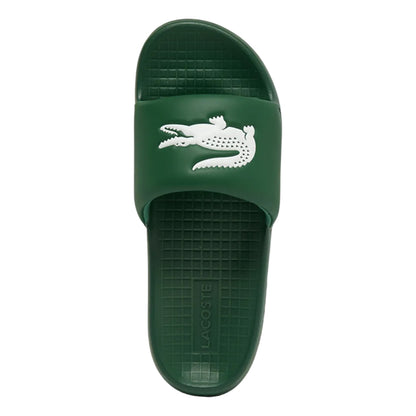Green - Side - Lacoste Mens Serve Sliders