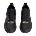 Black-Gold - Close up - Boss Mens Jonah Running Trainers