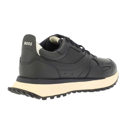 Dark Blue - Back - Boss Mens Jonah Running Trainers