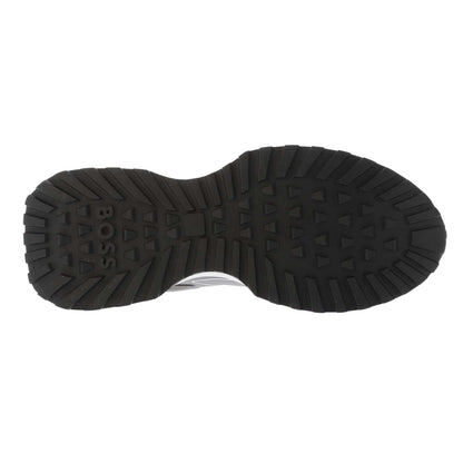 Grey - Lifestyle - Boss Mens Jonah Running Trainers