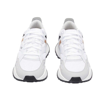 White - Lifestyle - Boss Mens Jonah Running Trainers