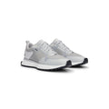 White-Grey - Side - Boss Mens Jonah Running Trainers