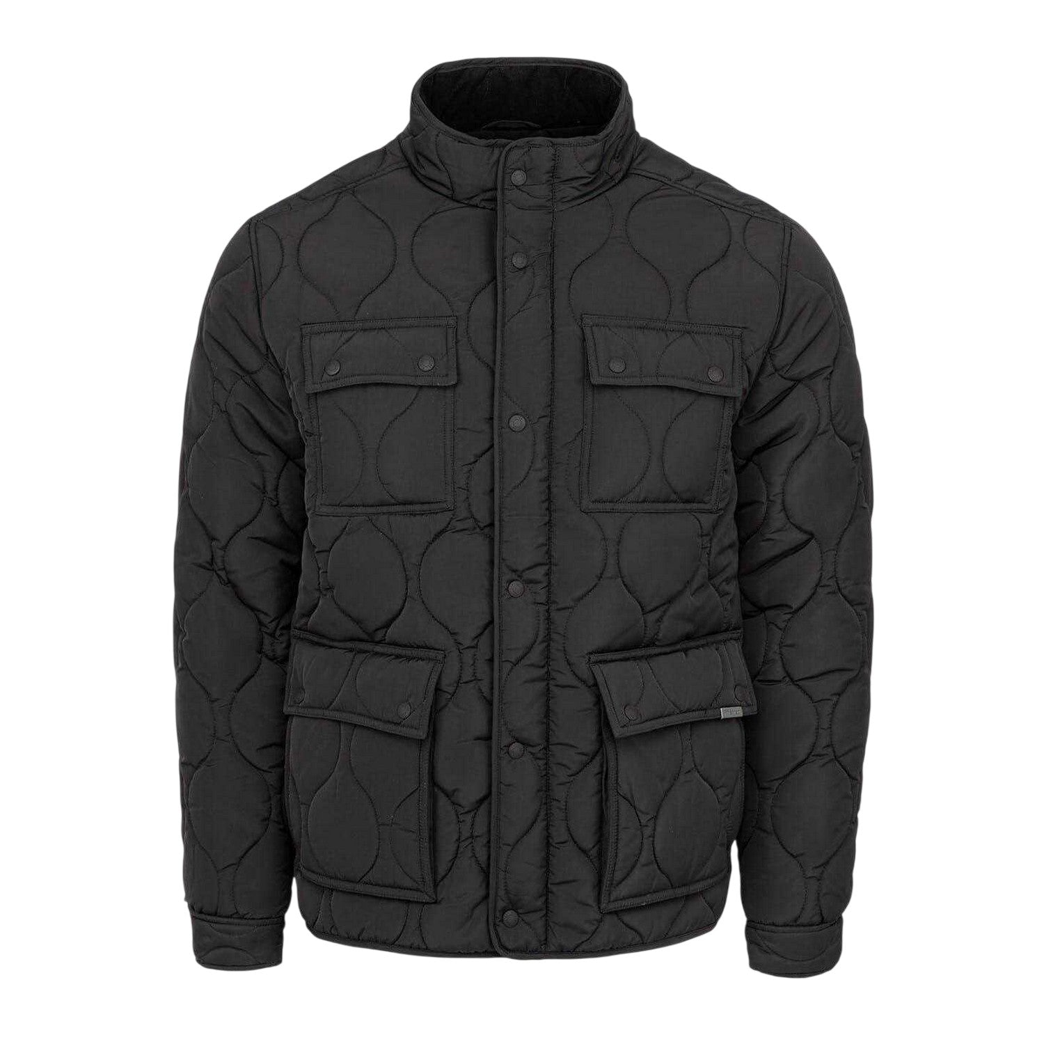 Black - Front - Firetrap Mens Kingdom Jacket