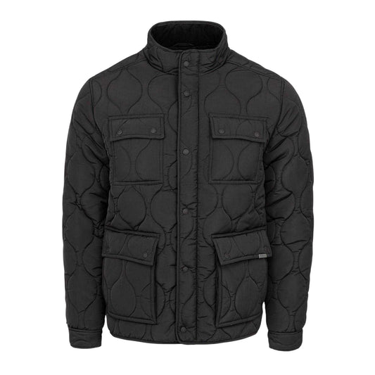Black - Front - Firetrap Mens Kingdom Jacket