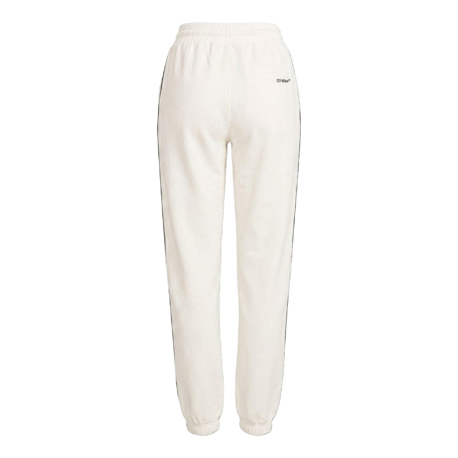 Off White - Back - Casall Womens-Ladies Fleece Jogging Bottoms