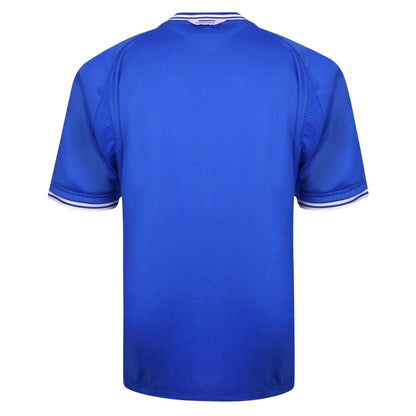 Blue - Back - Chelsea FC Mens 2001 Retro Home Shirt
