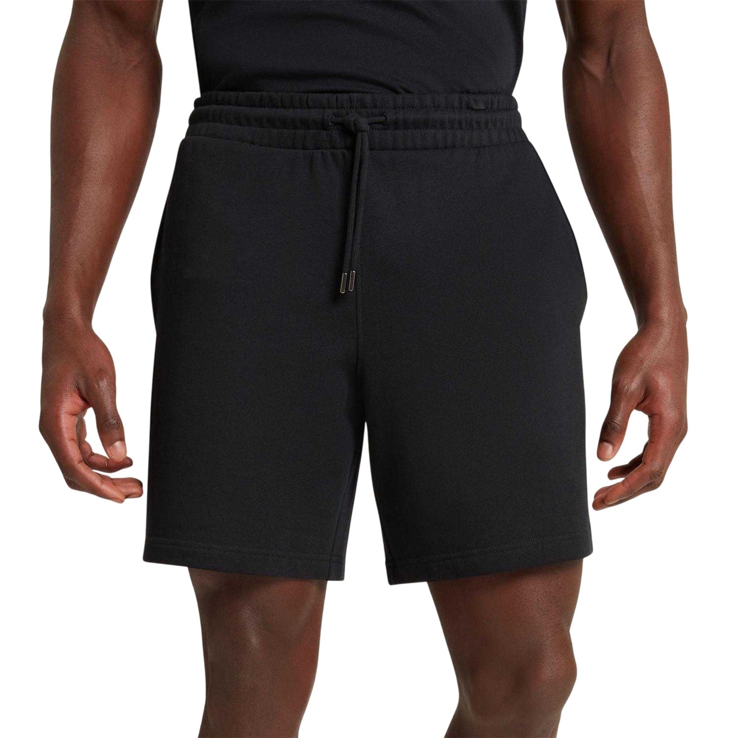 Black - Side - Ted Baker Mens Woven Brand Shorts