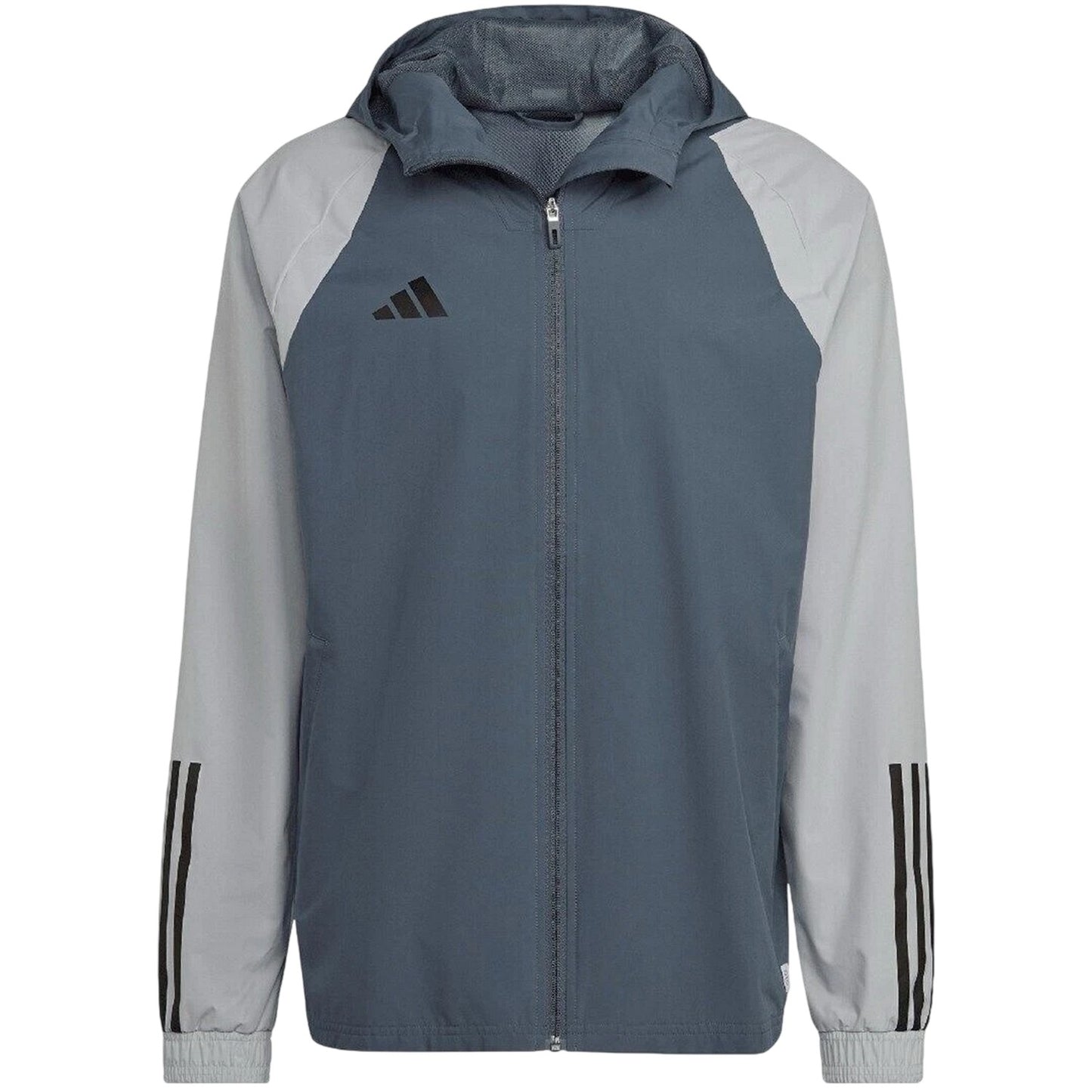 Tiny Elm Grey-Grey - Front - Adidas Mens Tiro 23 Competition All Weather Jacket