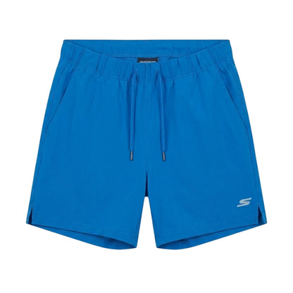 Blue-Green - Front - Skechers Mens Performance Mesh Shorts