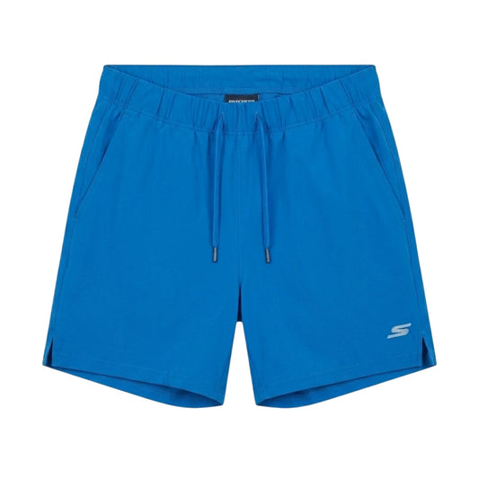 Blue-Green - Front - Skechers Mens Performance Mesh Shorts