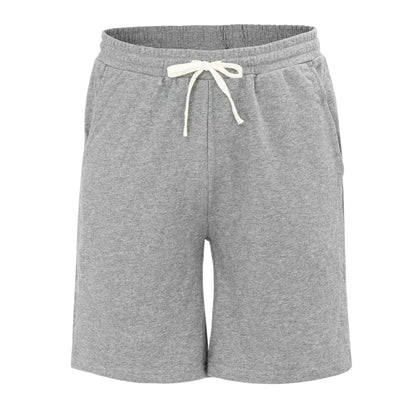 Dark Grey - Front - Lonsdale Mens Cotton Blend Shorts