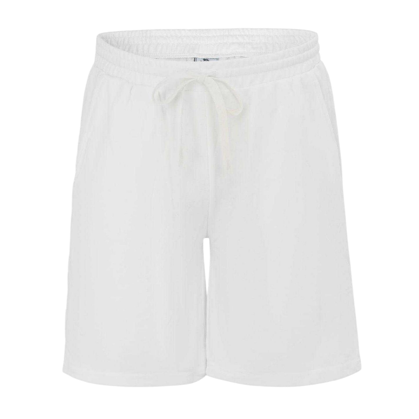 White - Front - Lonsdale Mens Cotton Blend Shorts