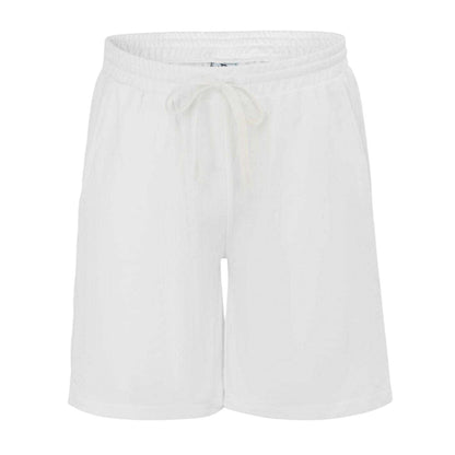 White - Front - Lonsdale Mens Cotton Blend Shorts