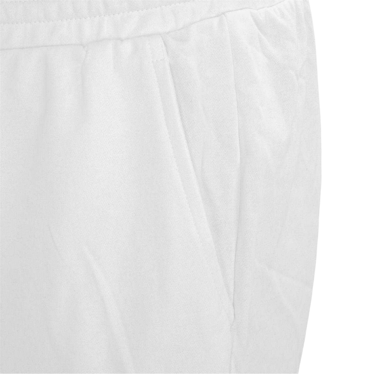 White - Side - Lonsdale Mens Cotton Blend Shorts