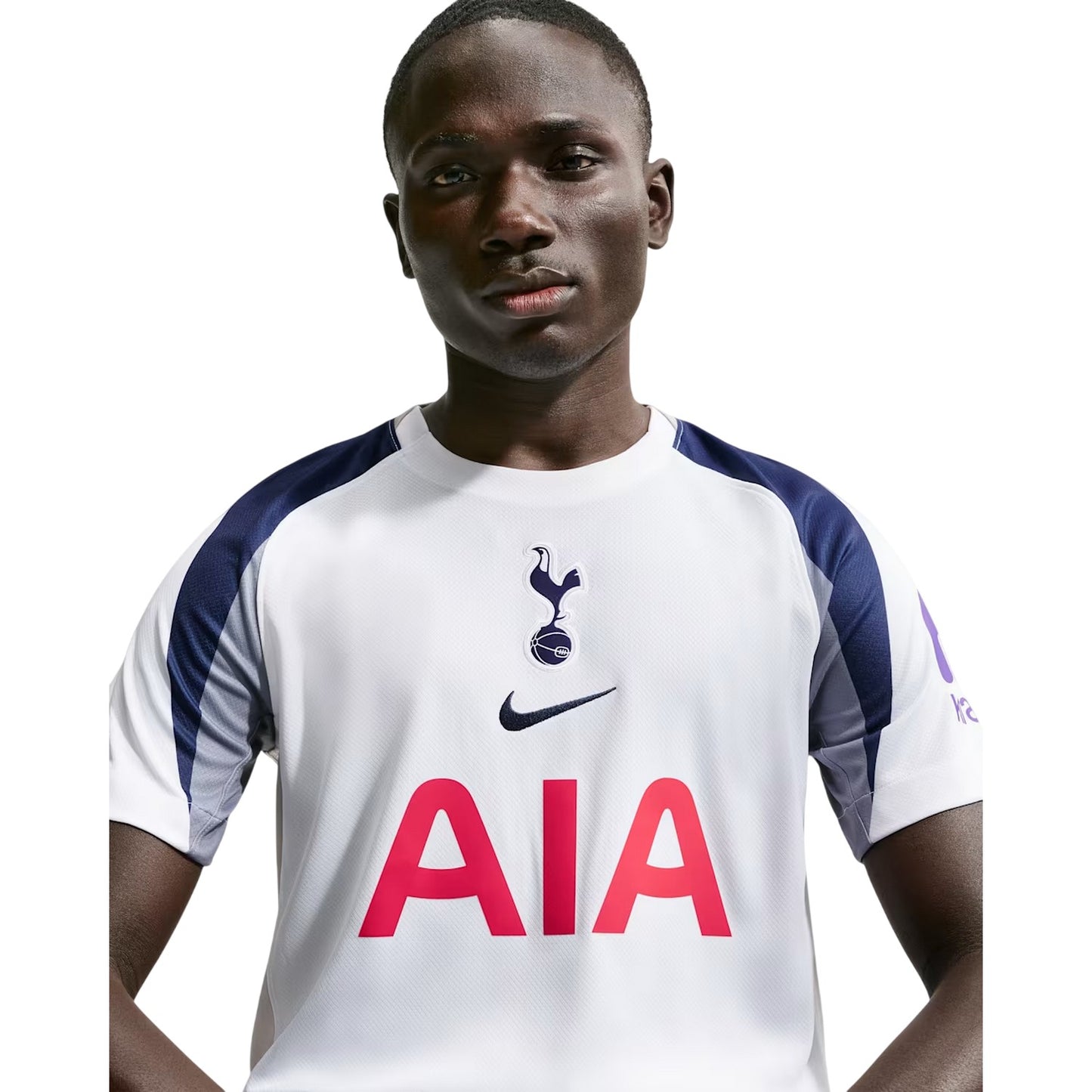 White - Side - Tottenham Hotspur FC Mens 2025-26 Home Shirt