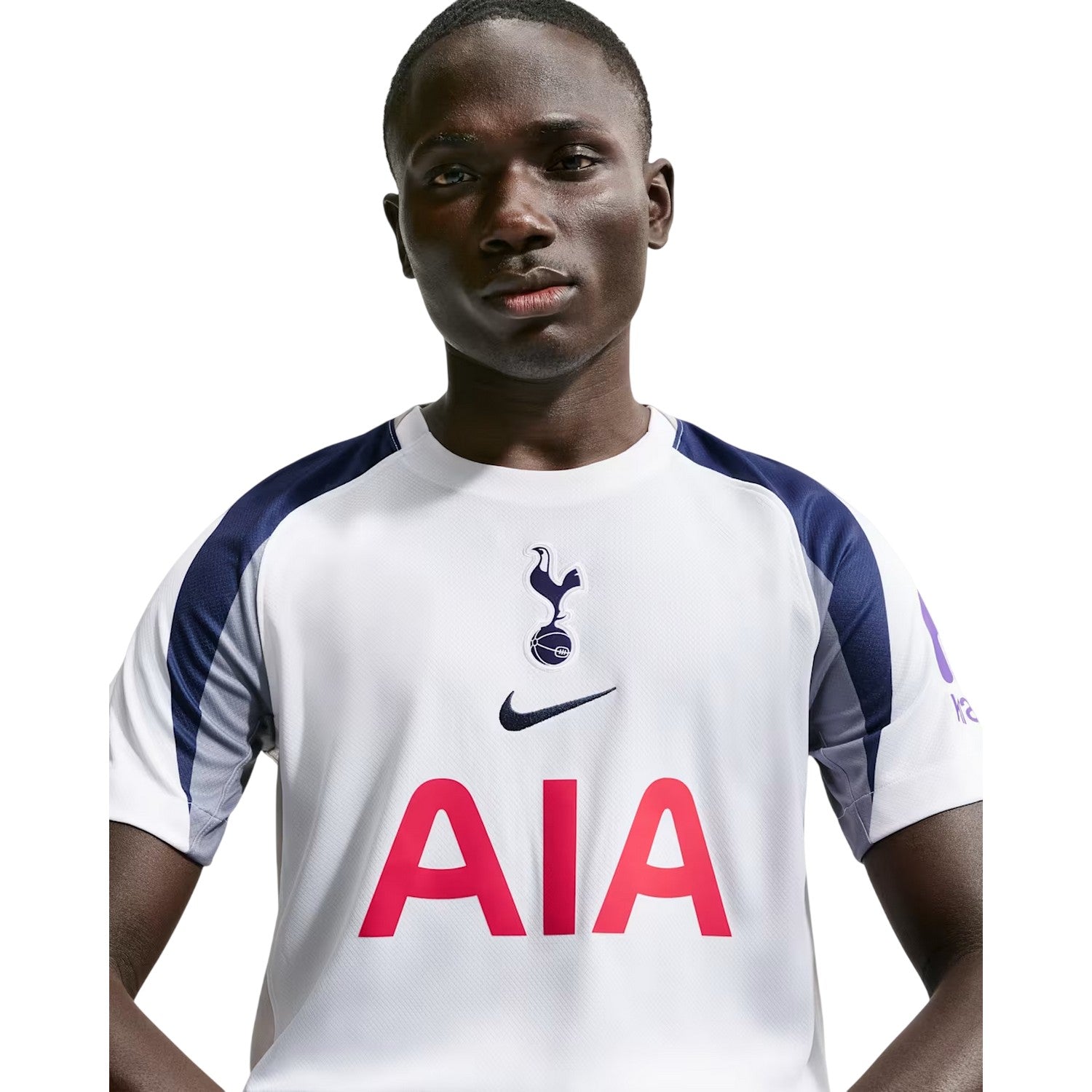 White - Side - Tottenham Hotspur FC Mens 2025-26 Home Shirt