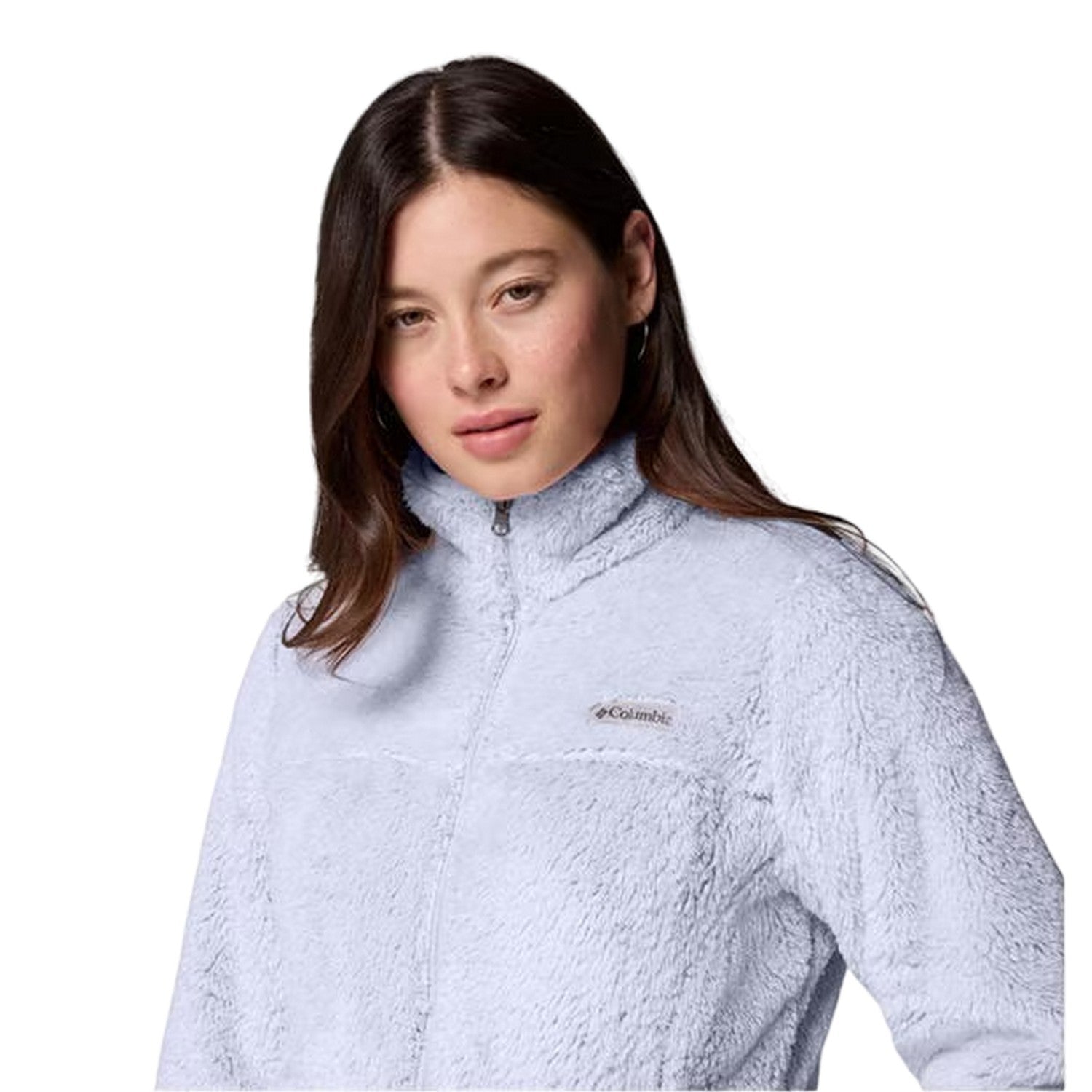 Blue - Side - Columbia Womens-Ladies Cloudy Day Fleece Jacket