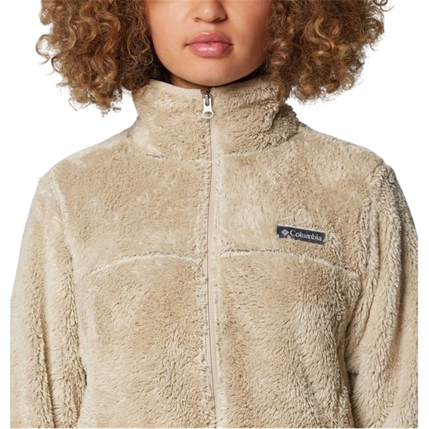 Brown - Side - Columbia Womens-Ladies Cloudy Day Fleece Jacket
