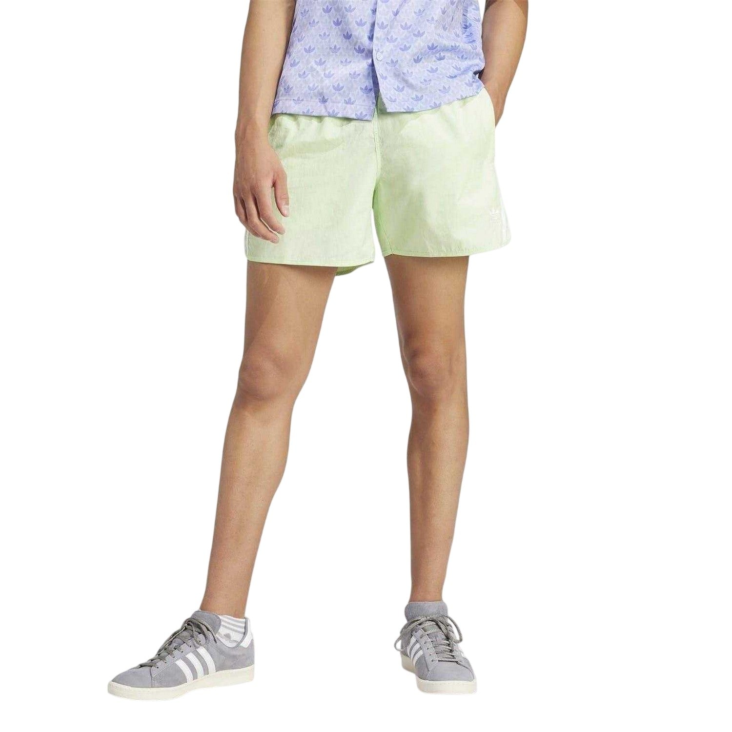Green - Lifestyle - Adidas Mens Sprinter Shorts