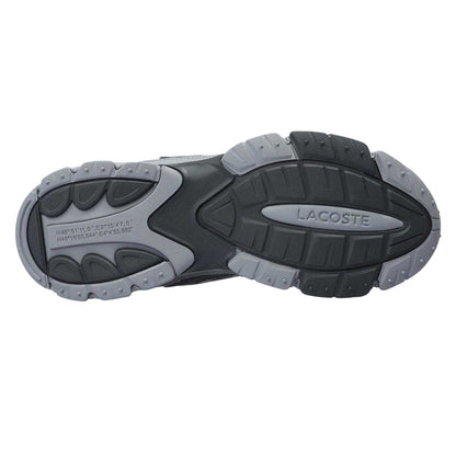 Grey - Back - Lacoste Mens Neo Tech Trainers