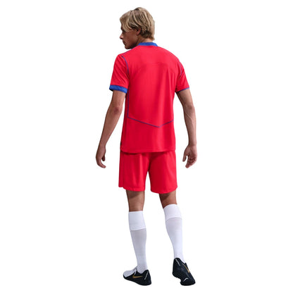 Red-Blue - Back - Nike Mens 2025-2026 Paris Saint Germain FC Football Shorts