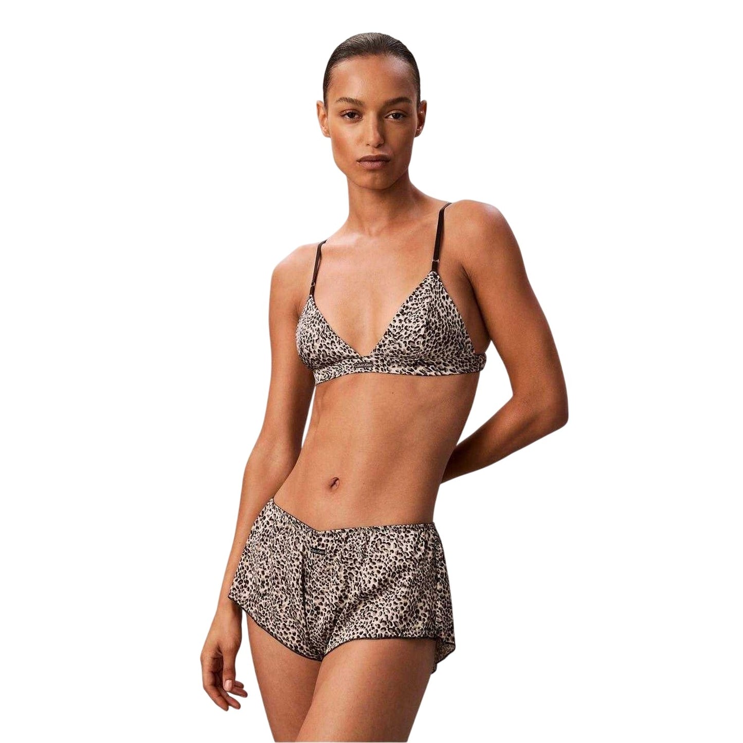 Leopard - Lifestyle - Calvin Klein Womens-Ladies Leopard Print Shorts