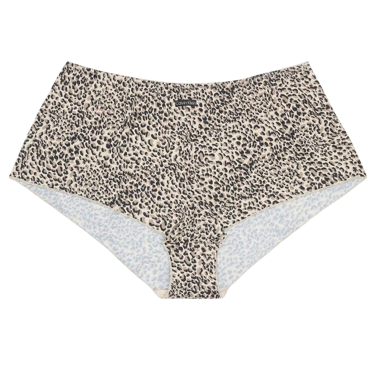 Leopard - Front - Calvin Klein Womens-Ladies Leopard Print Shorts