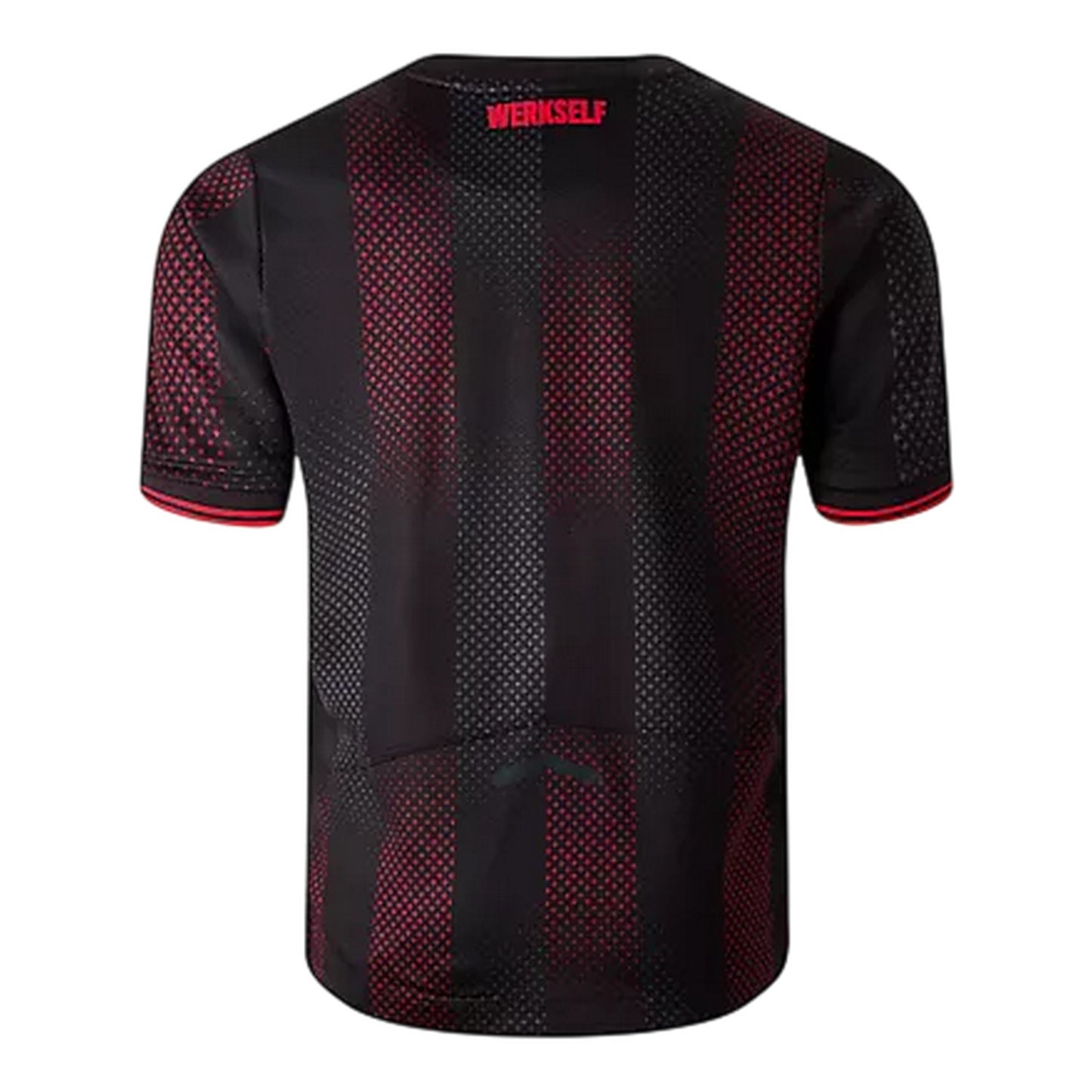 Red - Back - Beyer Leverkusen Unisex Adult 2025-26 Home Shirt