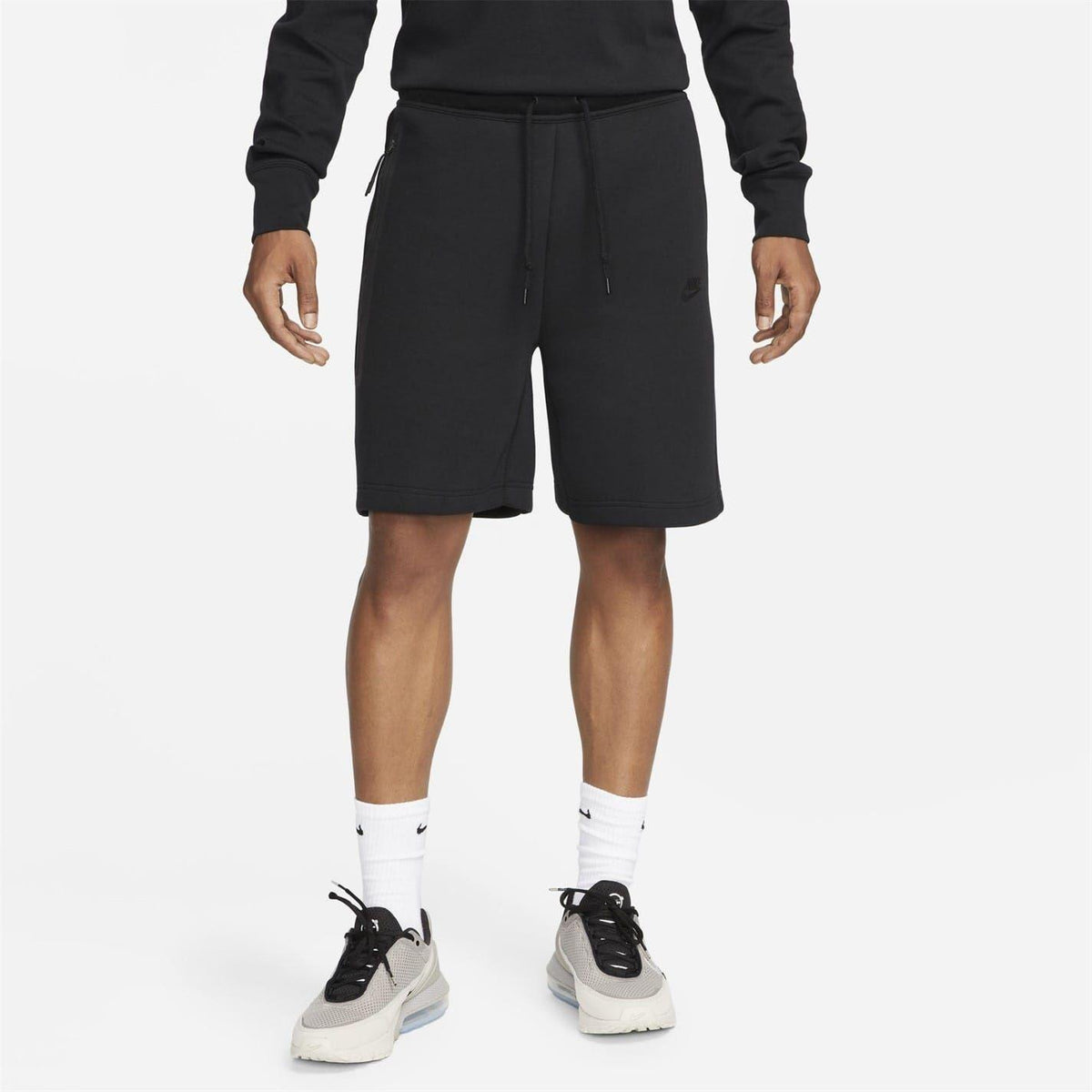 Jet Black - Lifestyle - Nike Mens Tech Fleece Shorts