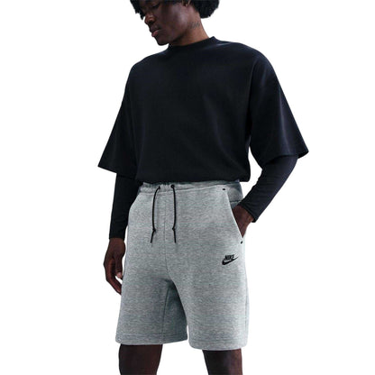 Grey - Front - Nike Mens Tech Fleece Shorts