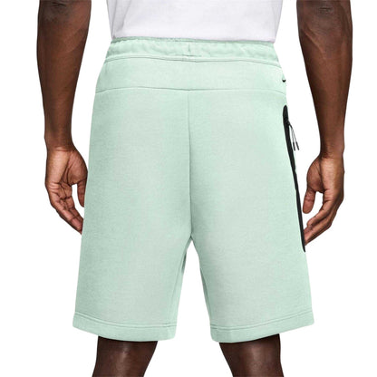 Light Silver - Back - Nike Mens Tech Fleece Shorts
