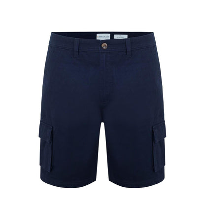 Navy - Front - SoulCal Mens Plain Cargo Shorts