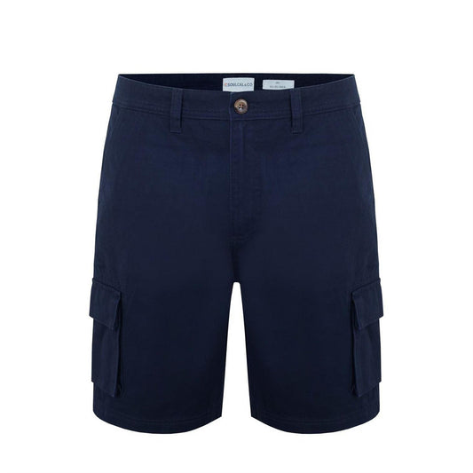 Navy - Front - SoulCal Mens Plain Cargo Shorts