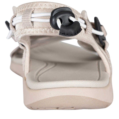 Taupe - Back - Trespass Womens-Ladies Nessa Fisherman Flatform Sandals