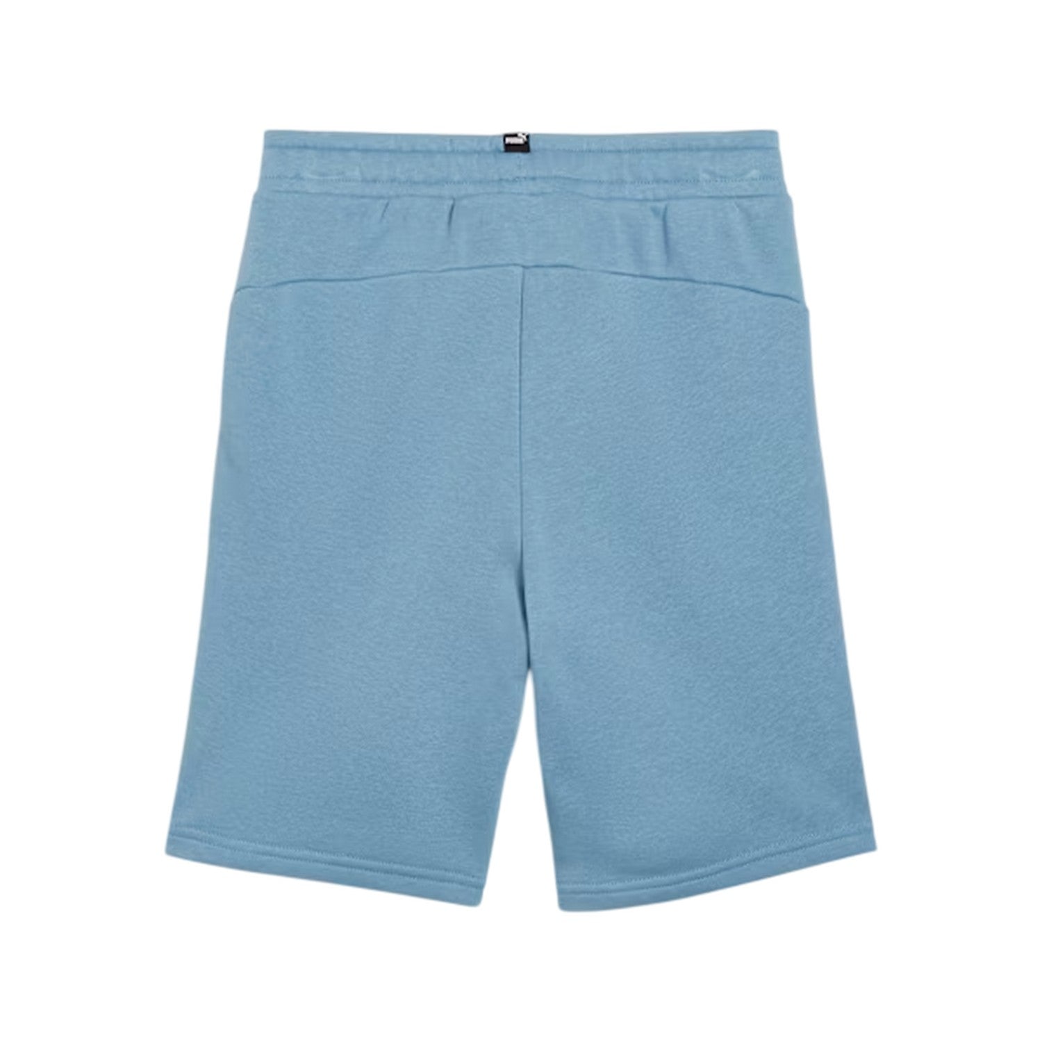 Blue - Back - Puma Boys Fleece Logo Regular Shorts