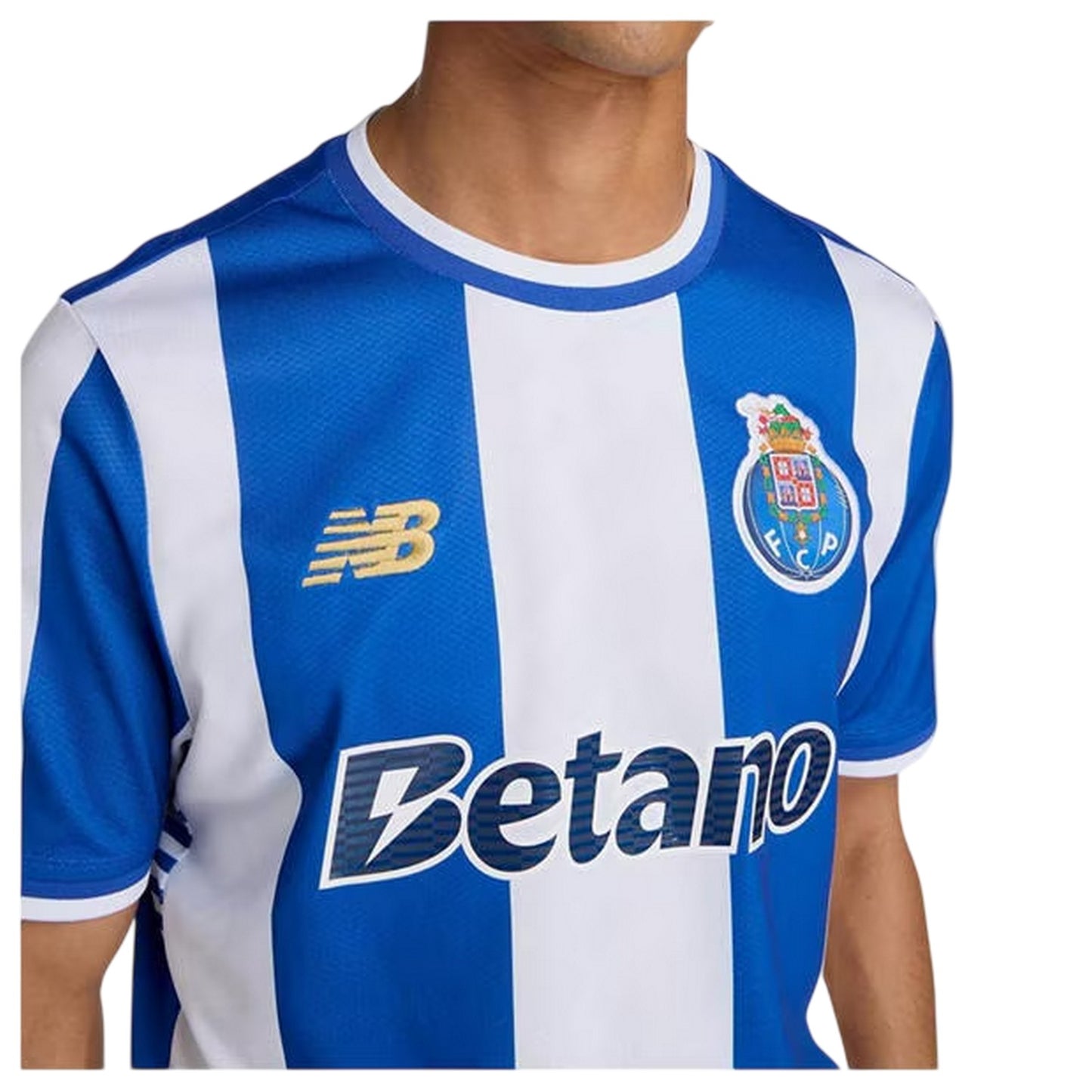 Blue-White - Side - FC Porto Mens 2025-26 Home Shirt