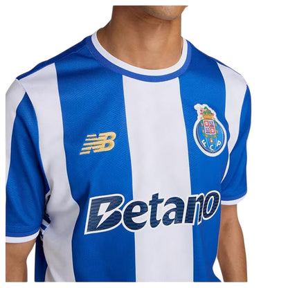 Blue-White - Side - FC Porto Mens 2025-26 Home Shirt