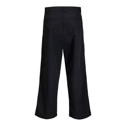 Black - Back - Jack And Jones Mens Owen Wide Leg Chinos